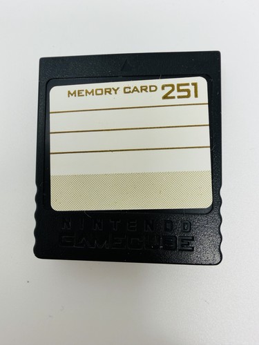 Nintendo gamecube memory card - gamecube,